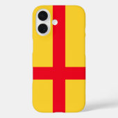 Kalmar Union vlag iPhone Case (Achterkant)