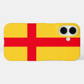 Kalmar Union vlag iPhone Case (Achterkant (horizontaal))