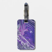 Kalme Acryl Pour Geïnspireerd Bagagelabel (Achterkant verticaal)