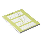 Kalme Avondroutine Planner Notitieblok (Schuin)