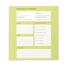 Kalme Avondroutine Planner