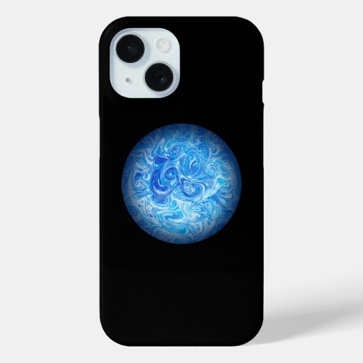 Kalme Getijde Vloeibare Kunst Phonehoes Case-Mate iPhone Case (Achterkant)