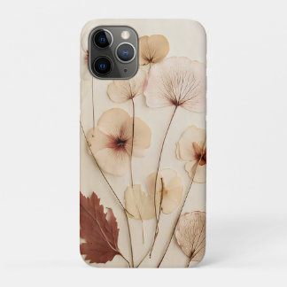 Kalme toon gedroogde bloem arrangement Case-Mate iPhone case