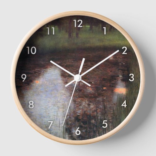 Kalme vijver op Kammer kasteelterrein, Gustav Klim (Voorkant)