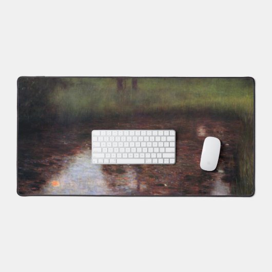 Kalme vijver op Kammer kasteelterrein, Gustav Klim Bureaumat (Keyboard & Muis)