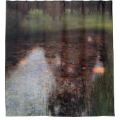 Kalme vijver op Kammer kasteelterrein, Gustav Klim Douchegordijn (Voorkant)