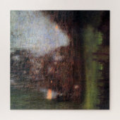 Kalme vijver op Kammer kasteelterrein, Gustav Klim Legpuzzel (Horizontaal)