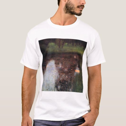 Kalme vijver op Kammer kasteelterrein, Gustav Klim T-shirt (Voorkant)