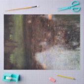 Kalme vijver op Kammer kasteelterrein, Gustav Klim Tissuepapier (Craft)