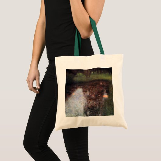 Kalme vijver op Kammer kasteelterrein, Gustav Klim Tote Bag (Voorkant (product))