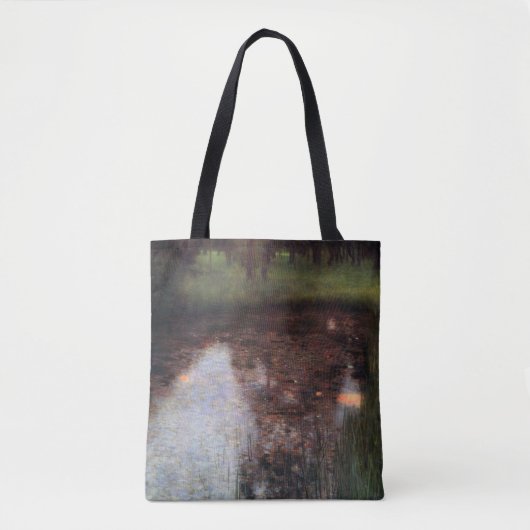 Kalme vijver op Kammer kasteelterrein, Gustav Klim Tote Bag (Voorkant)