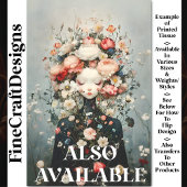 Kalme Vrouw Bloem Earth Spirit AG4Z Decoupage Tissuepapier