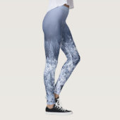 Kalme winterbergen: mistige sereniteit. leggings (Rechts)
