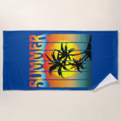 KALME ZOMER ZONSONDERGANG STRANDLAKEN (Voorkant)