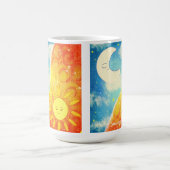 Kalme zon en de maan koffiemok (Center)