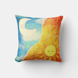 Kalme zon en de maan kussen