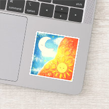 Kalme zon en de maan