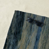 Kalme zonsondergang in Portugal strandlaken (In situ)