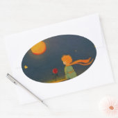 kalmeer af ovale sticker (Envelop)