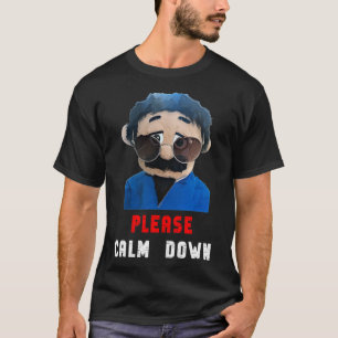 Kalmeer alsjeblieft Awkward Puppets Diego T-shirt