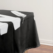 Kalmeer de kudde naar beneden Flamingo Pink Tafelkleed (Voorbeeld)