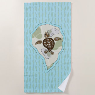 Kalmeer de Zee Tandhanddoek Strandlaken