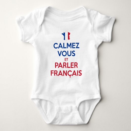Kalmeer en Spreek Frans Romper (Voorkant)