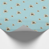 Kalmeer het Zee schildpad Cadeaupapier (Hoek)