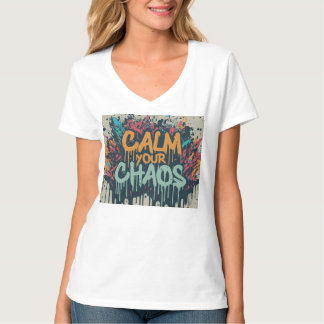 Kalmeer je Chaos Vrouwen T-shirt