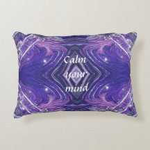 "Kalmeer je geest" Acrylic Pour Geïnspireerd