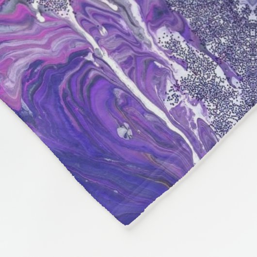 Kalmeer je geest Fleece deken (Hoek)