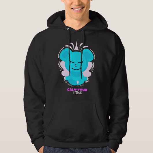 Kalmeer je geest hoodie (Voorkant)