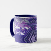 "Kalmeer je geest" koffie Mok (Voorkant links)