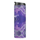 "Kalmeer je geest" Tumbler Thermosbeker (Geroteerd rechts)