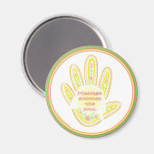 Kalmeer je ziel magneet (Voorkant / Achterkant)