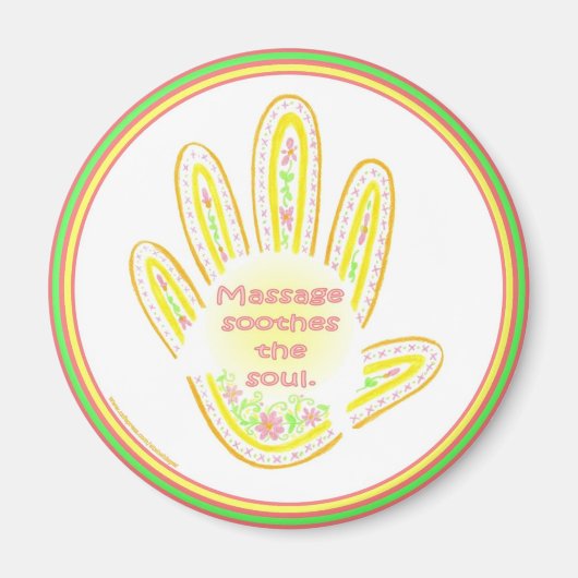 Kalmeer je ziel magneet (Voorkant)