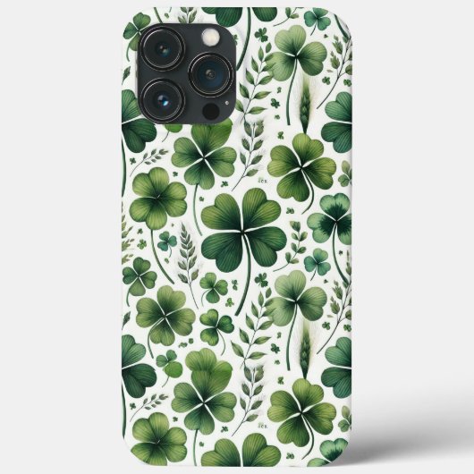 Kalmende Klavers Case-Mate iPhone Case (Achterkant)