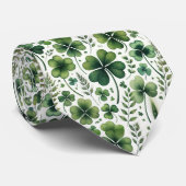 Kalmende Klavers Stropdas (Opgerold)