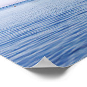 Kalmende zee poster (Hoek)