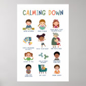 Kalmeren Technieken Klaslokaal Poster (Voorkant)