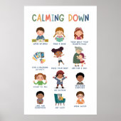 Kalmeren Technieken Klaslokaal Poster