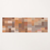 Kalmerend Abstract Berken Yoga Mat (Voorkant (horizontaal))