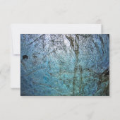 Kalmerend geel abstract uitnodiging,Geel abstract Kaart (Achterkant)
