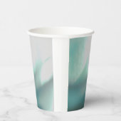 Kalmerend groene print papieren beker (Rechts)