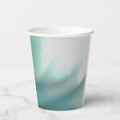 Kalmerend groene print papieren bekertje papieren bekers (Achterkant)