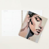 Kalmerend pastelgezicht planner (Display)