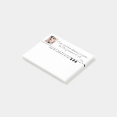 Kalmerend pixelportret in neutrale tinten  post-it® notes (Schuin)
