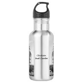 Kalmerende ananas waterfles waterfles  (Voorkant)