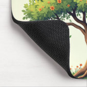 Kalmerende boom muis pad muismat (Hoek)