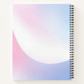 Kalmerende en minimalistische esthetiek notitieboek (Achterkant)